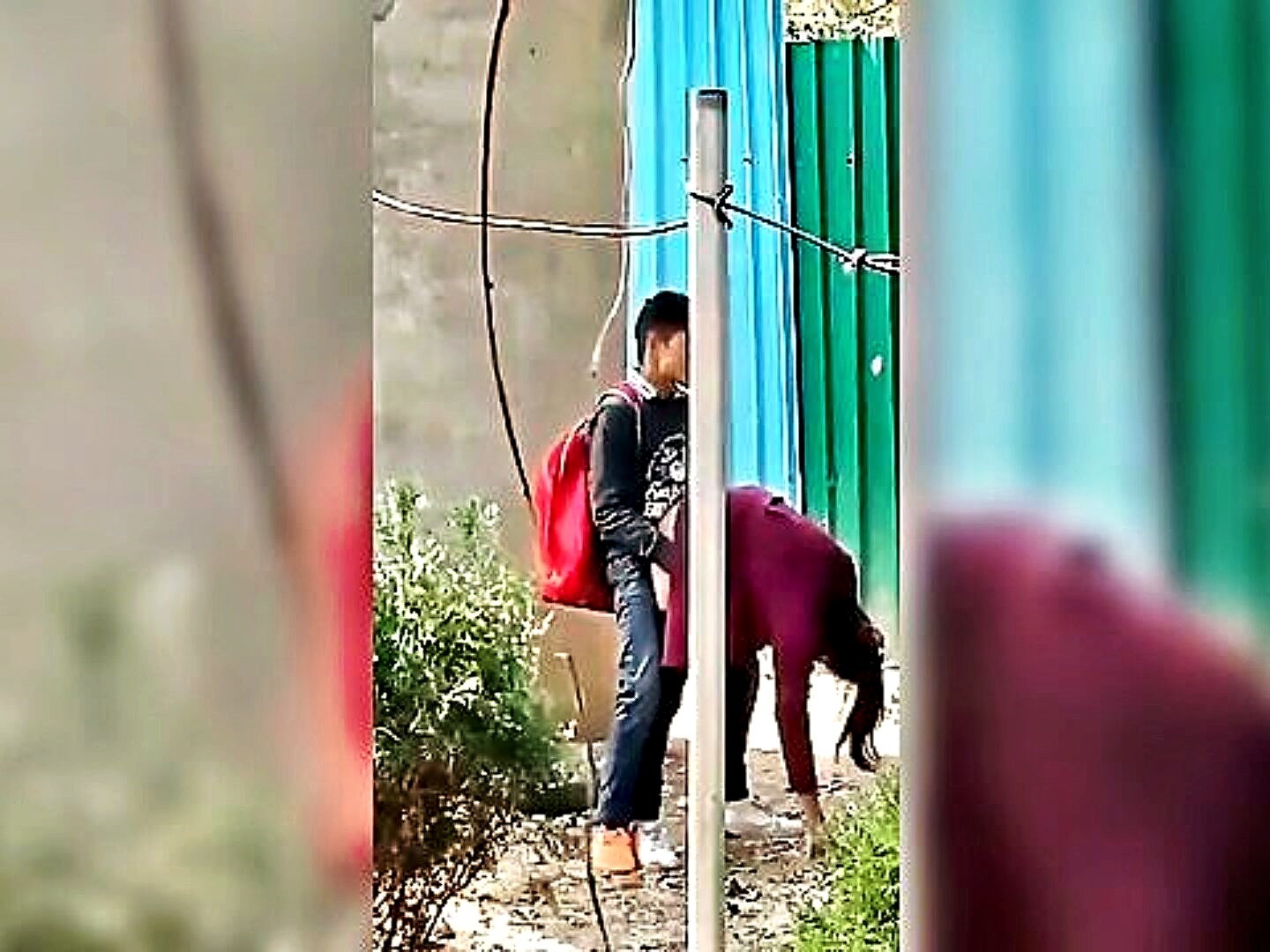 Women's forbidden outdoor desires