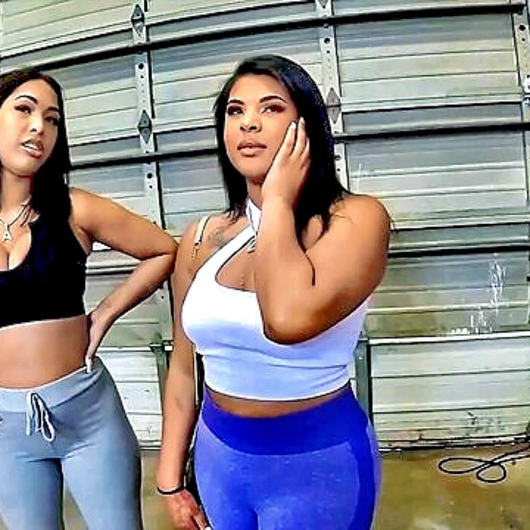 Outdoor Threesome With Latina Beauties - XXXBP