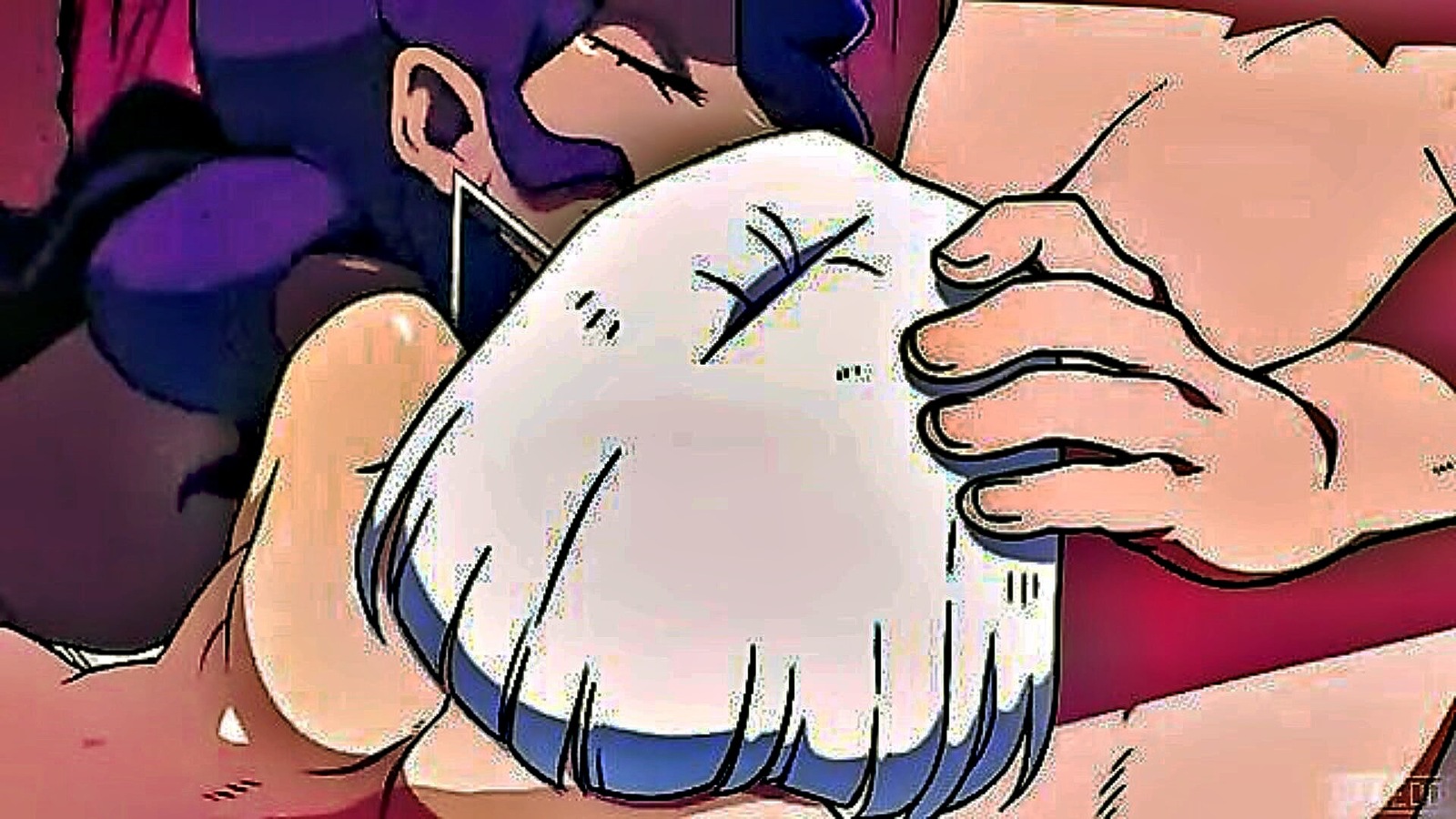 Animated Cartoon Seductress With Large Breasts And Buttocks Engaging In  Hardcore Sexual Activity - XXXBP